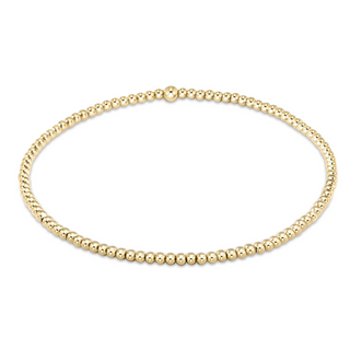 E Newton Classic Gold Bangle