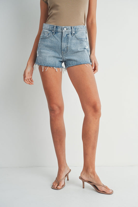 Weekender Shorts- Light Wash