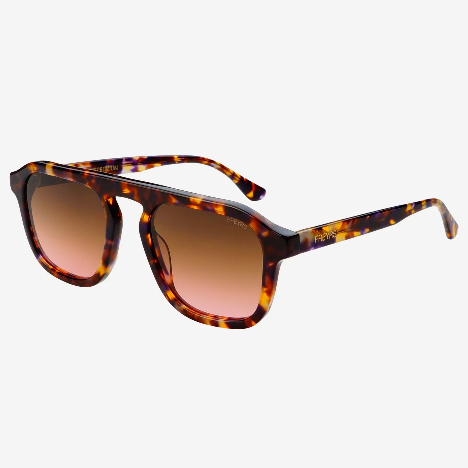 Addison Acetate Unisex Aviators - Sunset - Elk + Elm