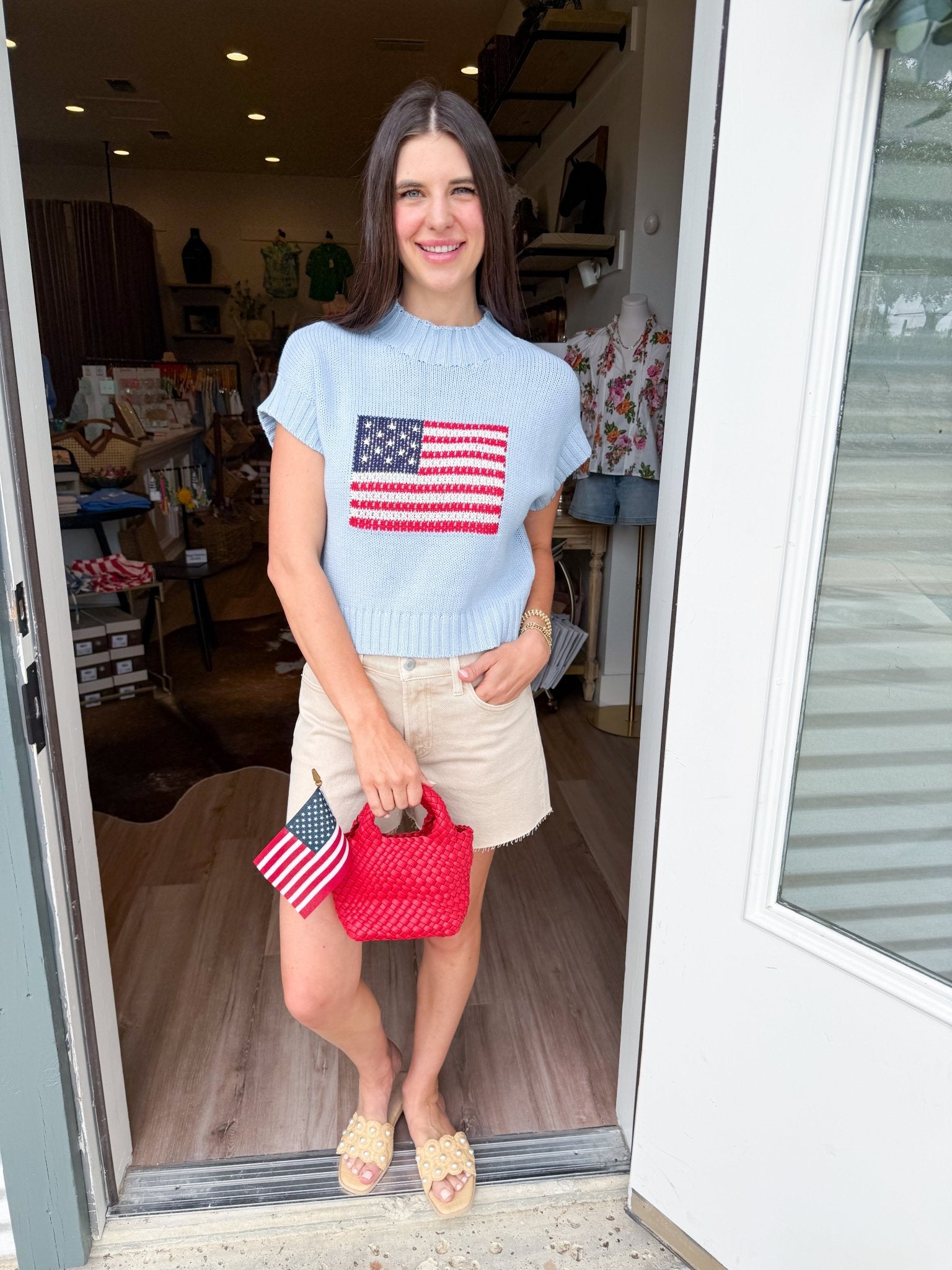 All American Sweater Top - Elk + Elm