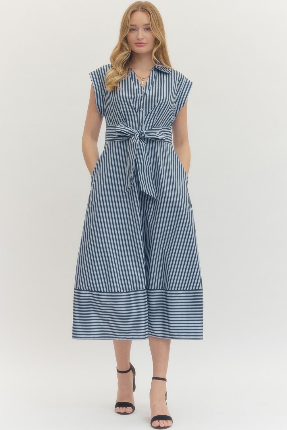 Ashley Midi Dress - Elk + Elm