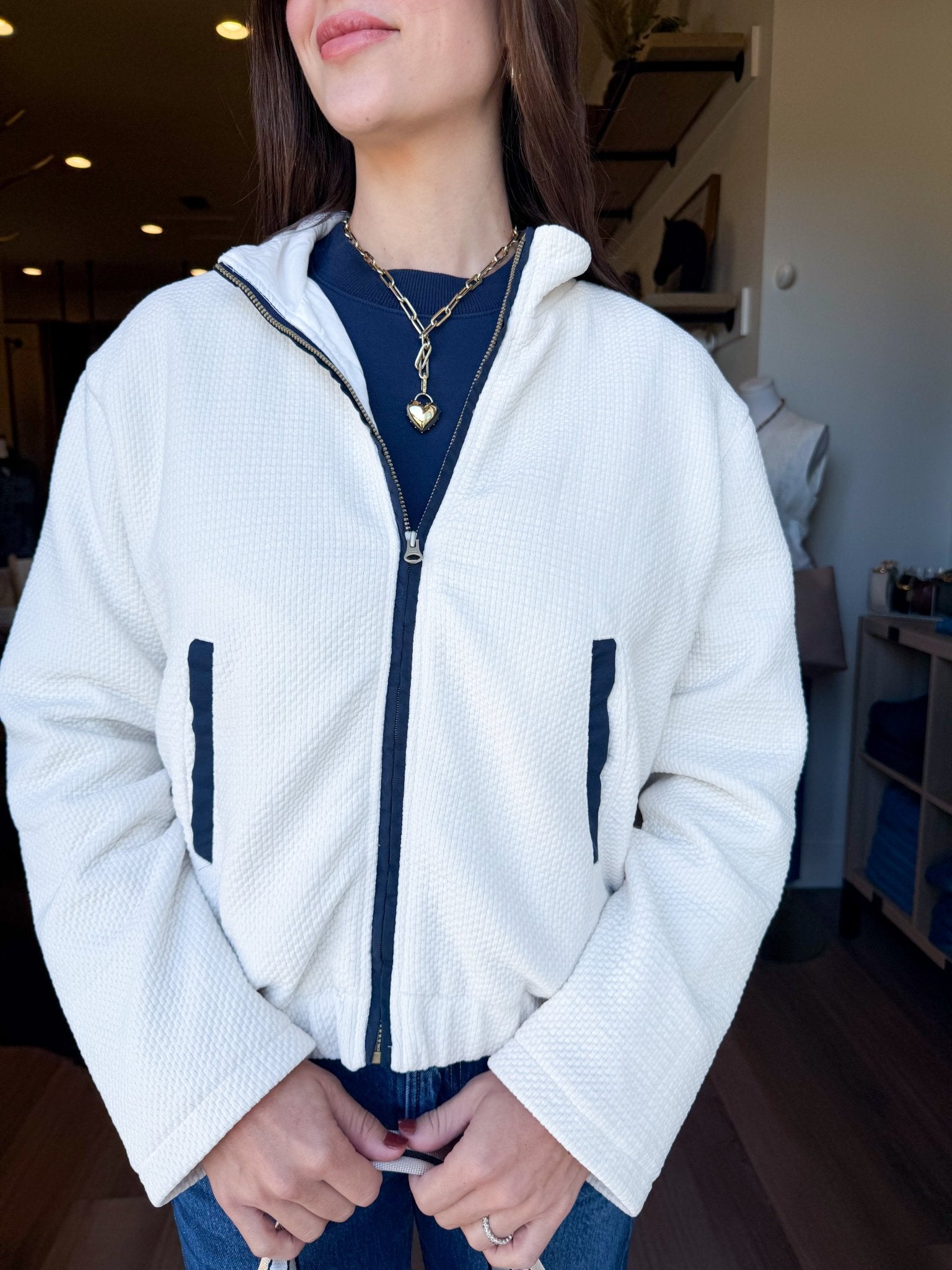Aspen Zip Jacket - Elk + Elm