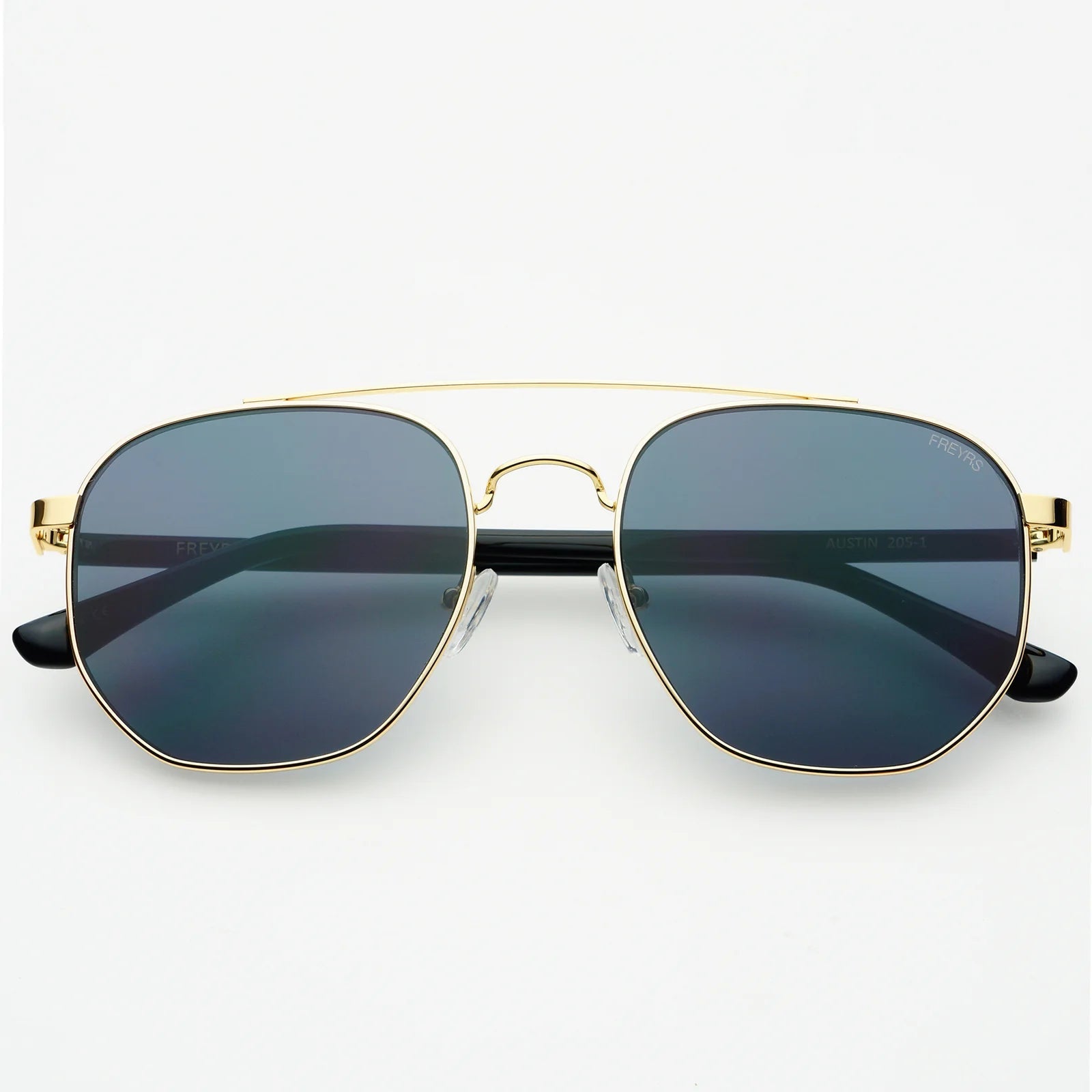 Austin Unisex Sunglasses Gold/Gray - Elk + Elm