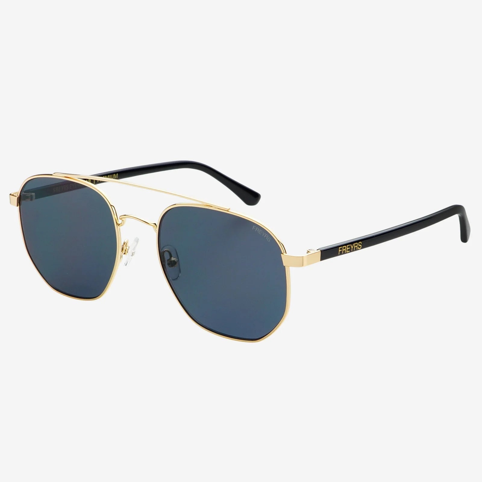 Austin Unisex Sunglasses Gold/Gray - Elk + Elm