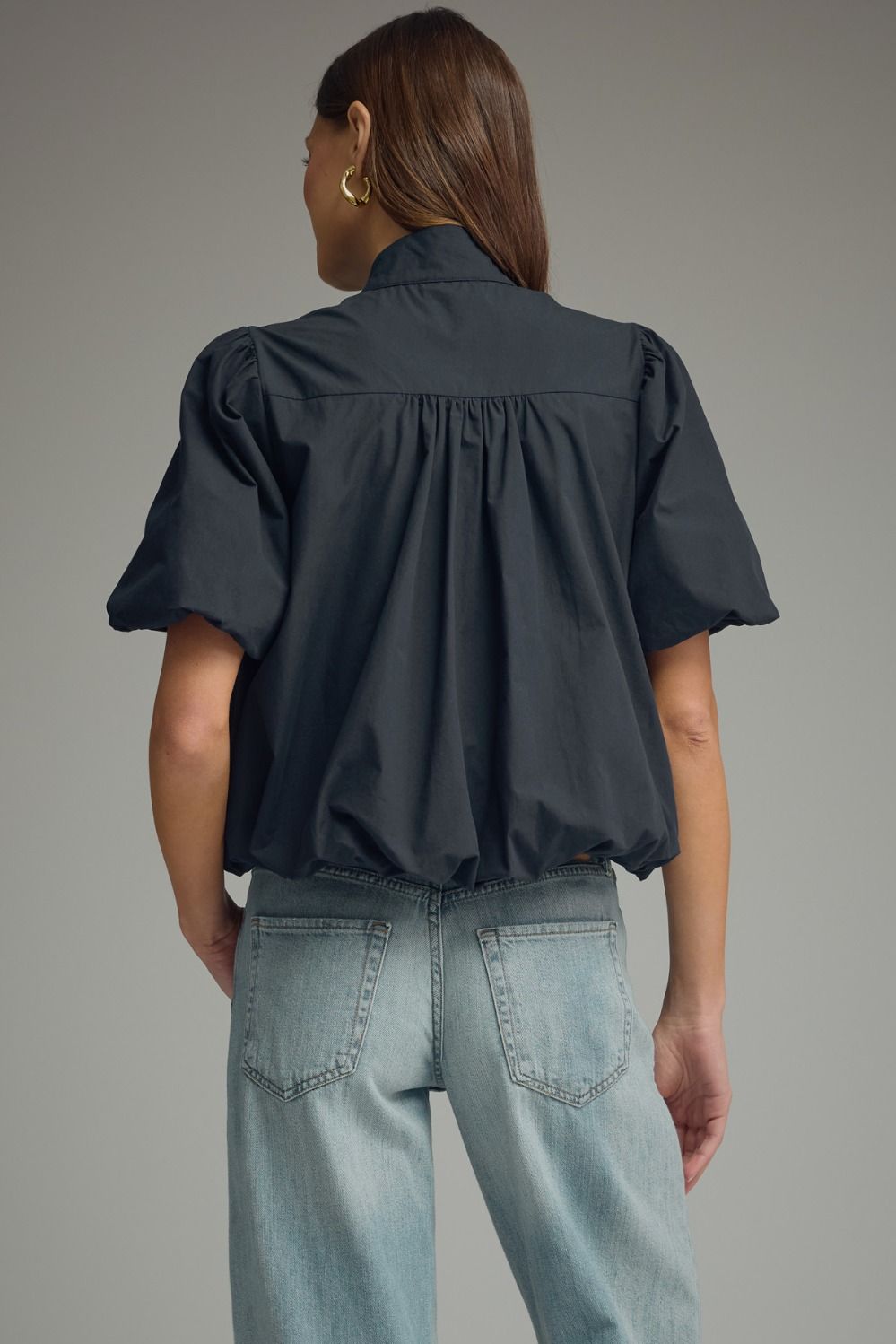 Autumn Bubble Top - Black - Elk + Elm