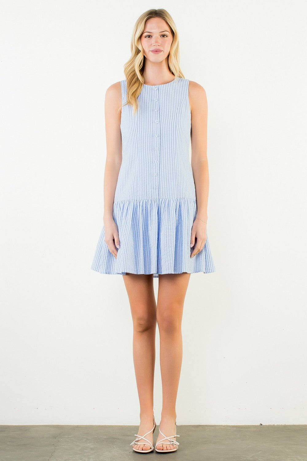 Baby Blue Belle Dress - Elk + Elm