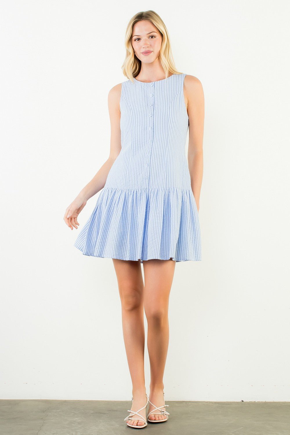 Baby Blue Belle Dress - Elk + Elm