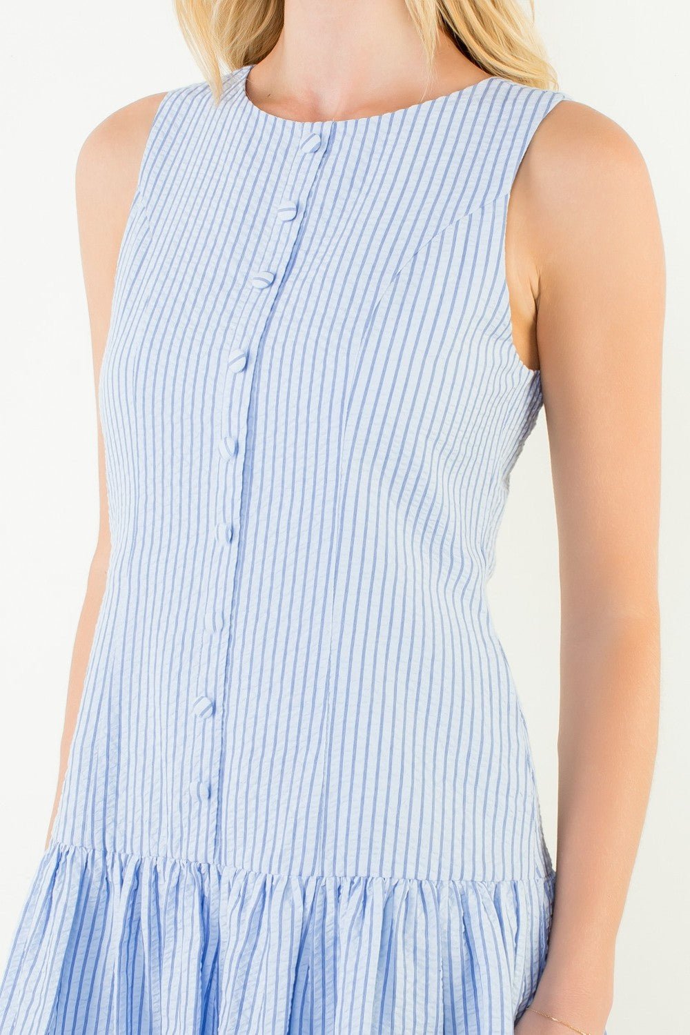 Baby Blue Belle Dress - Elk + Elm