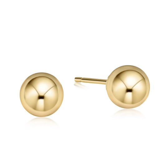 E Newton Classic 10mm Ball Stud Gold