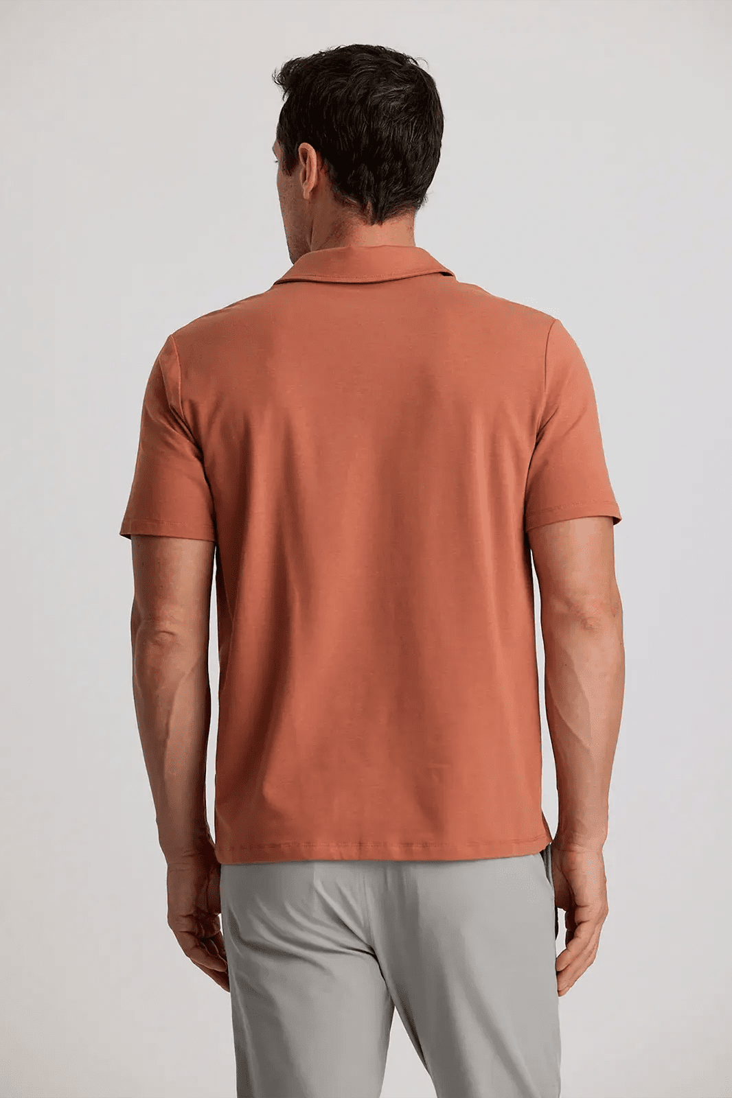 Bamboo Current Polo - Redwood - Elk + Elm