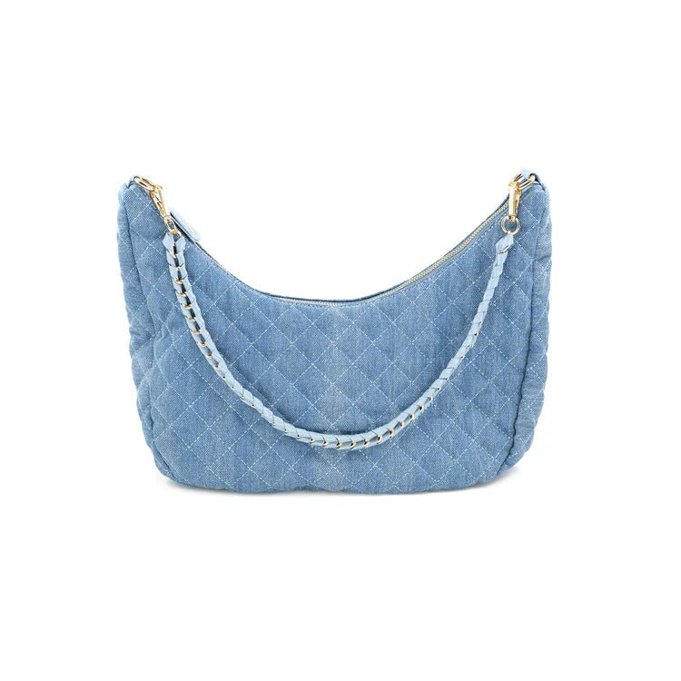 BC Denim Shoulder Bag - Elk + Elm