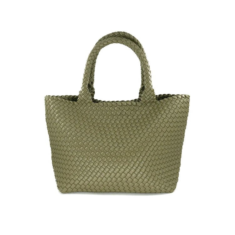 Bc Woven Tote - Olive - Elk + Elm