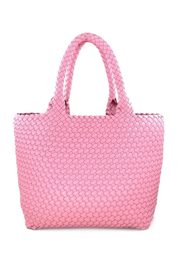 BC Woven Tote - Pink - Elk + Elm