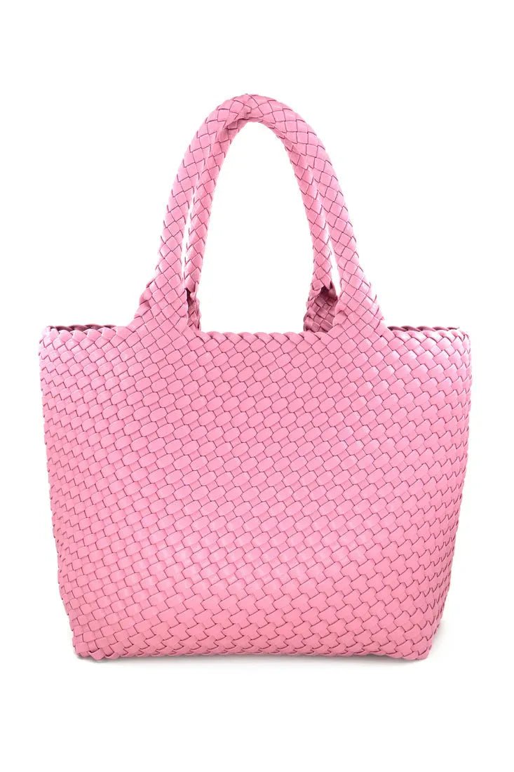 BC Woven Tote - Pink - Elk + Elm