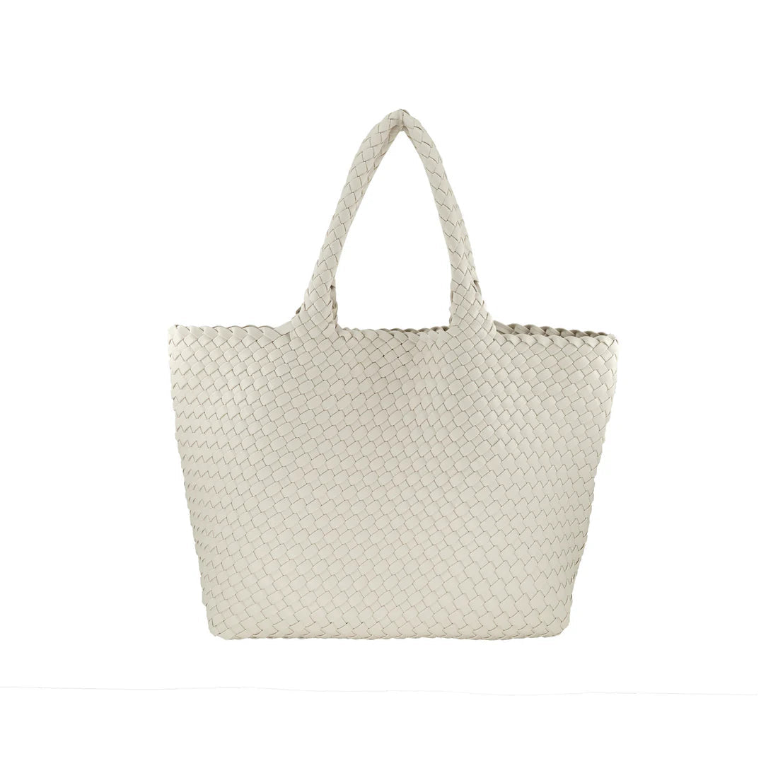 BC Woven Tote - White - Elk + Elm
