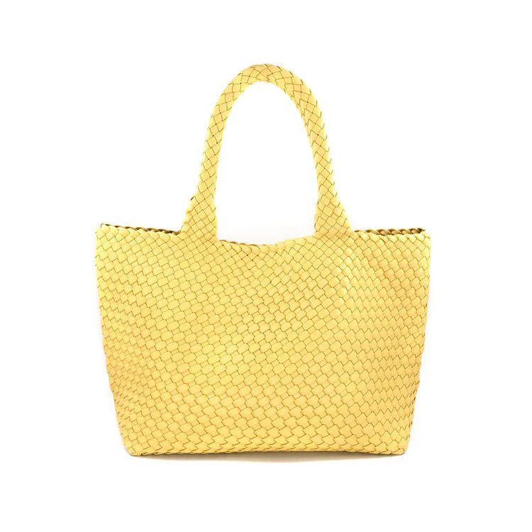 Bc Woven Tote - Yellow - Elk + Elm