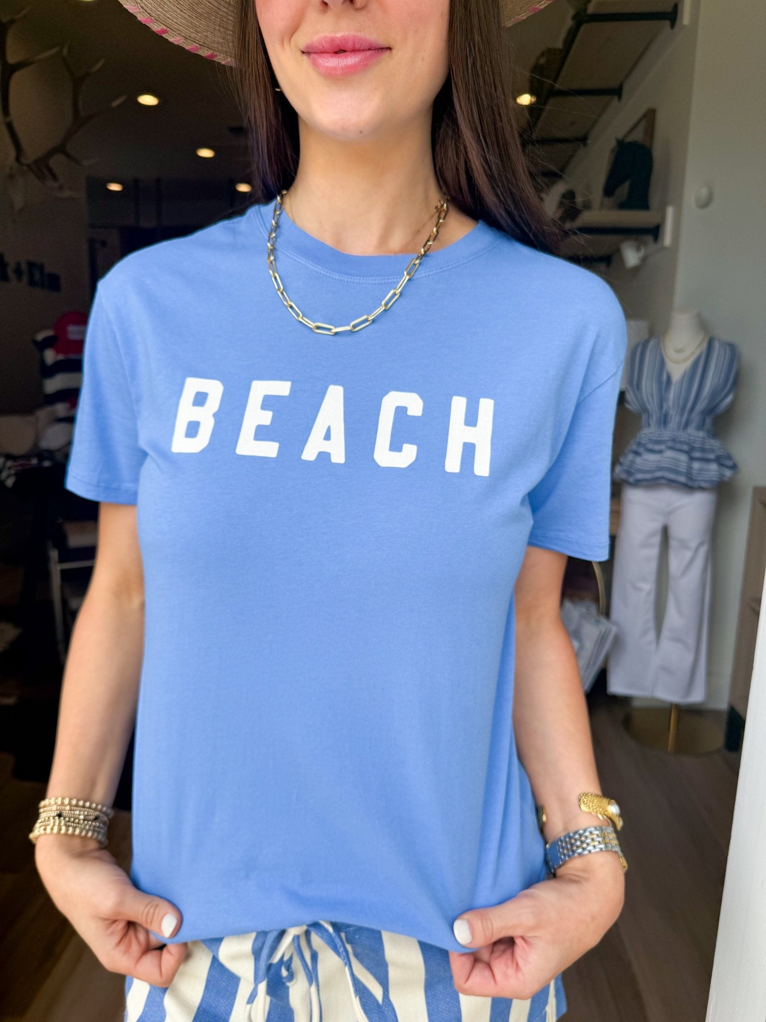 Beach Boyfriend Tee - Elk + Elm