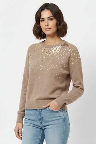 Sequin Embellished Sweater