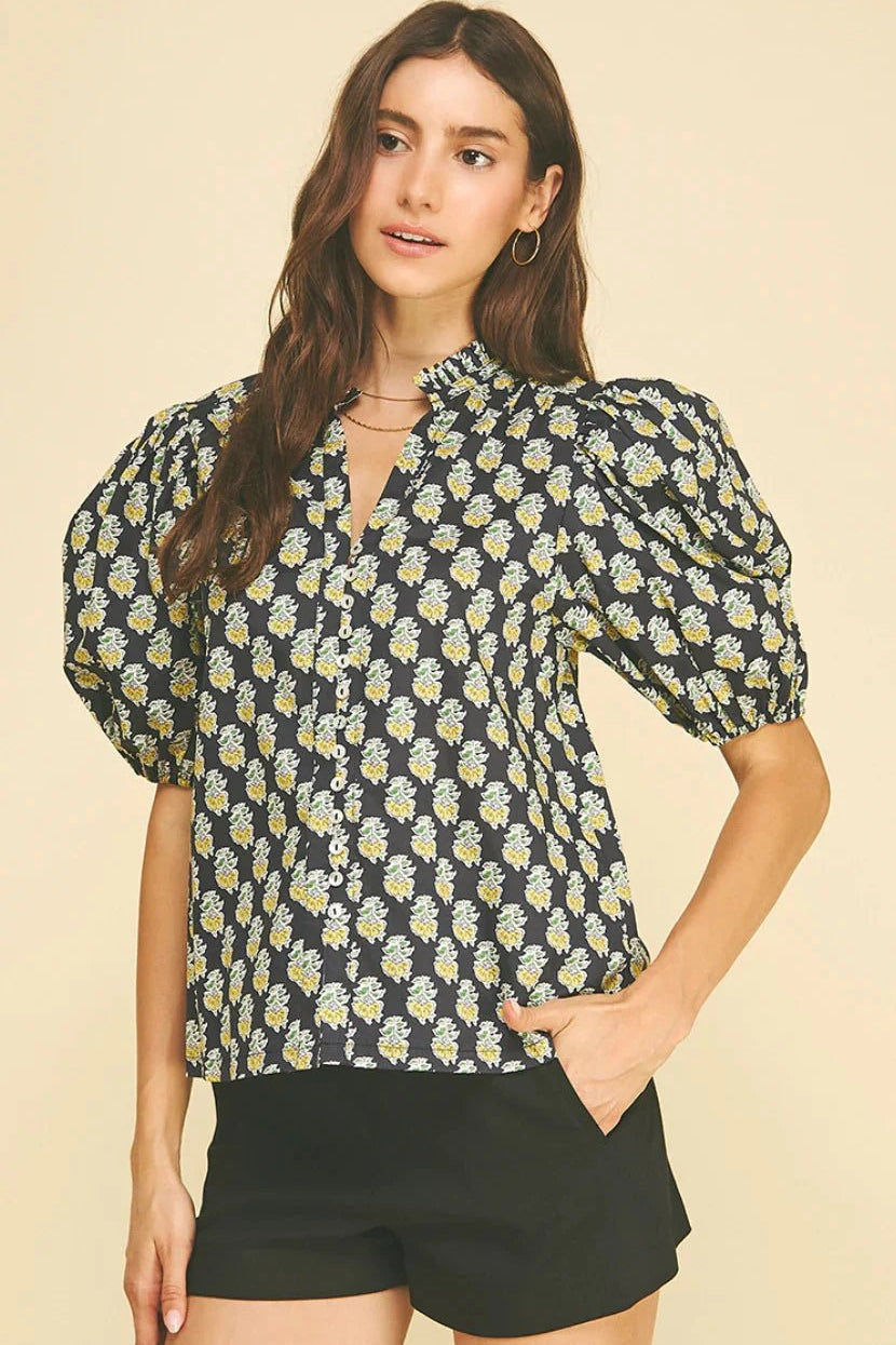 Bloom & Breeze Blouse - Elk + Elm