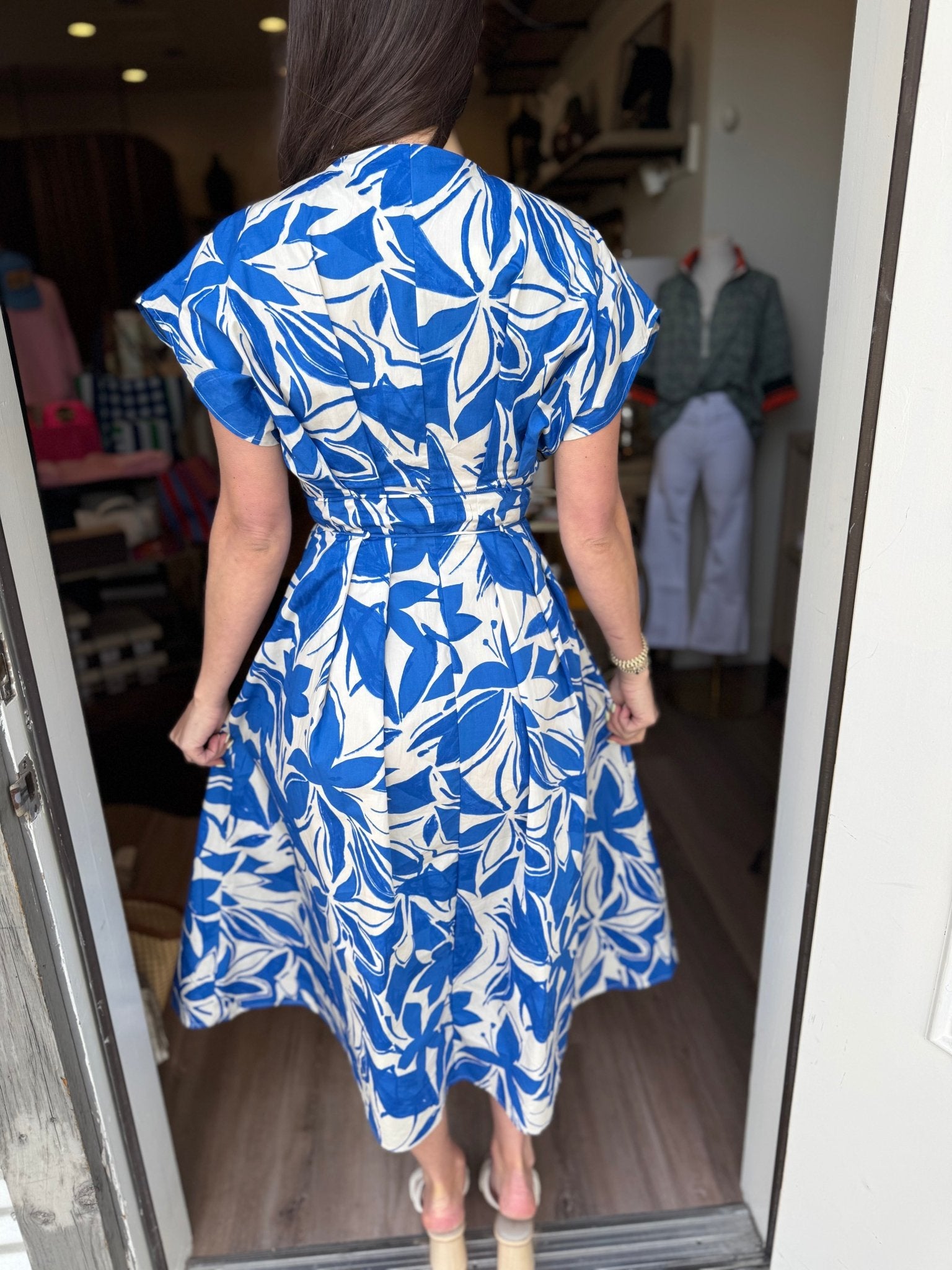 Blue Skies Midi Dress - Elk + Elm