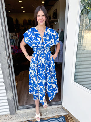 Blue Skies Midi Dress - Elk + Elm
