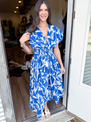 Blue Skies Midi Dress - Elk + Elm