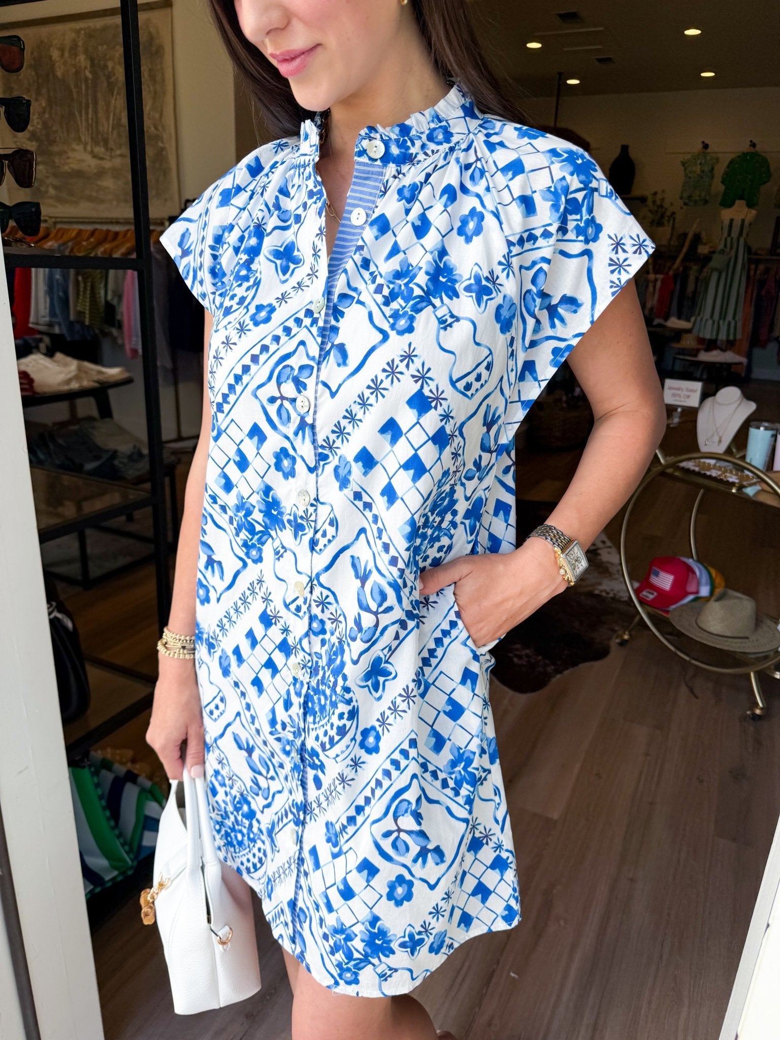 Bluebell MIni Dress - Elk + Elm
