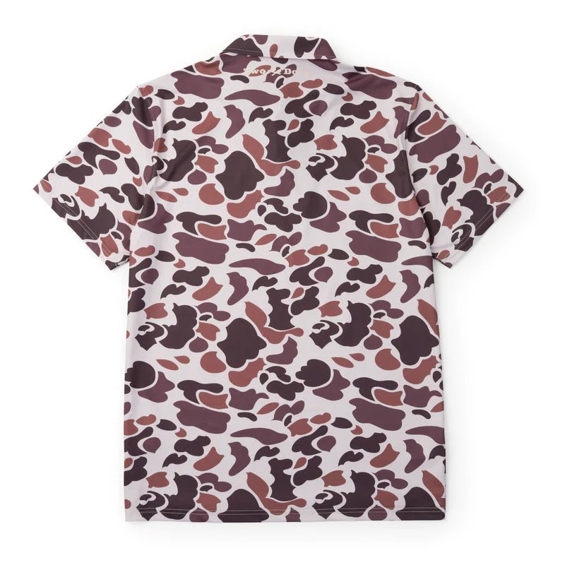 Boone Camo Polo - Elk + Elm