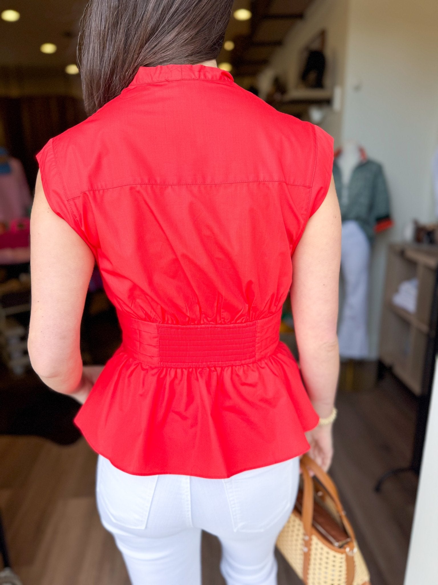 Bow - tiful in Red Top - Elk + Elm