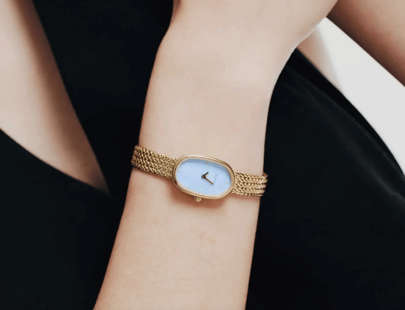 Breda Jane Mini Gold/Sky Watch - Elk + Elm