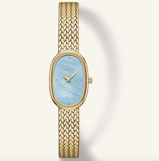 Breda Jane Mini Gold/Sky Watch - Elk + Elm