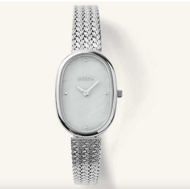 Breda Jane Tethered Silver SS Watch - Elk + Elm