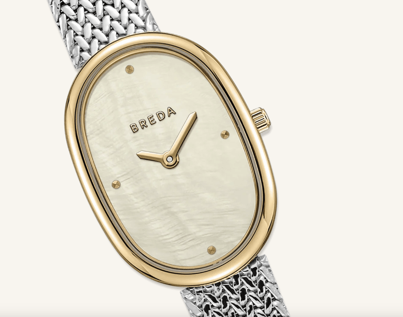 Breda Jane Tethered Silver/Gold Watch - Elk + Elm