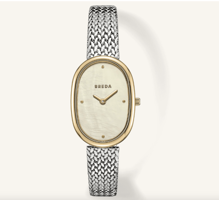 Breda Jane Tethered Silver/Gold Watch - Elk + Elm