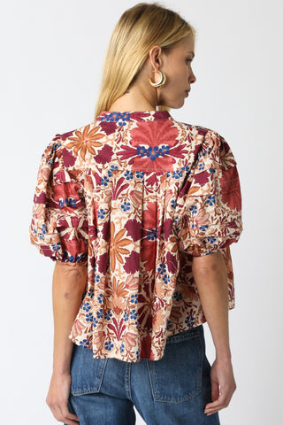 Bria Floral Top
