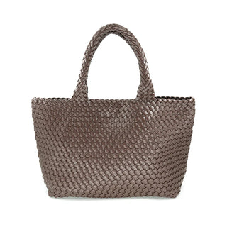 BC Woven Tote - Brown