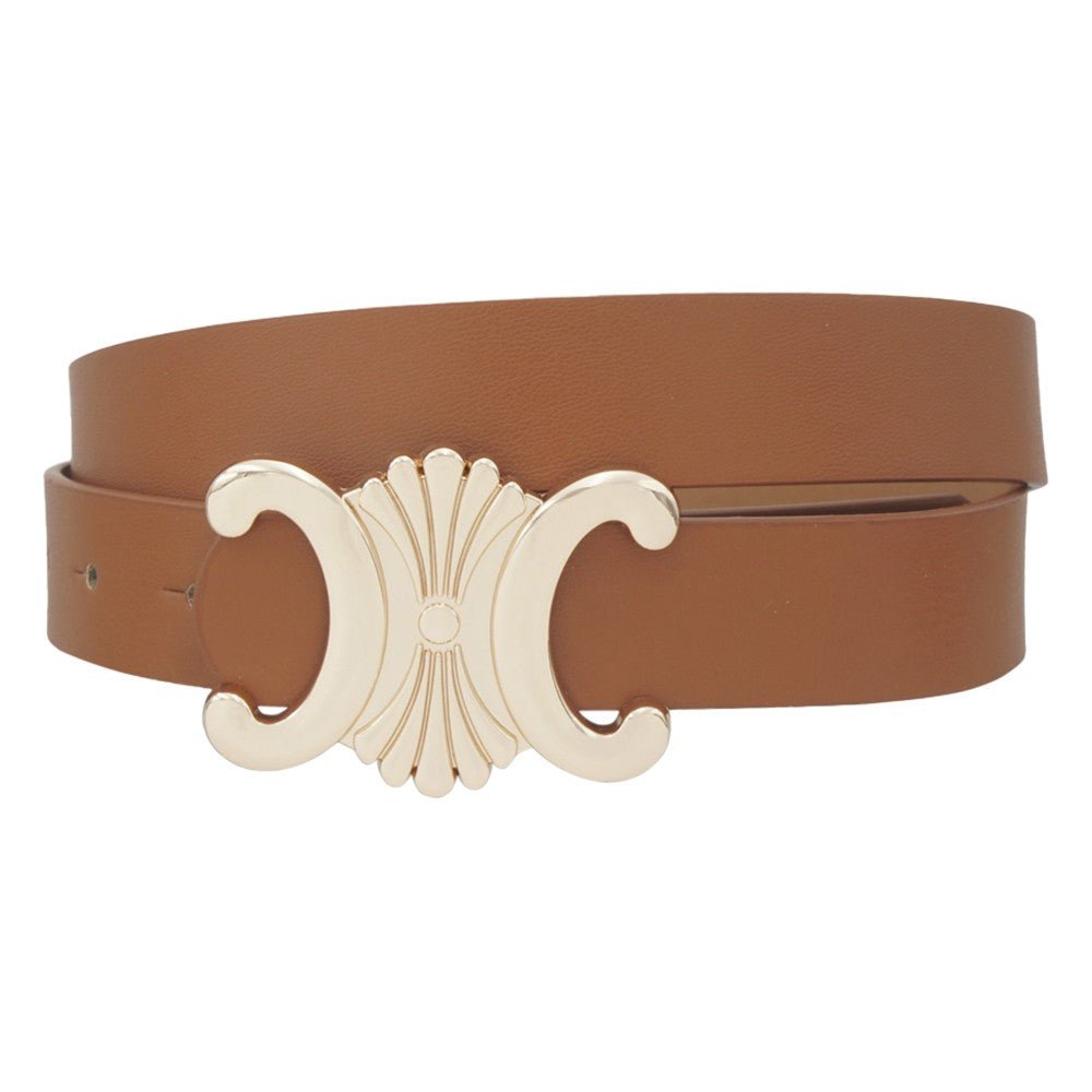 C Gatsby Buckle Belt - Elk + Elm
