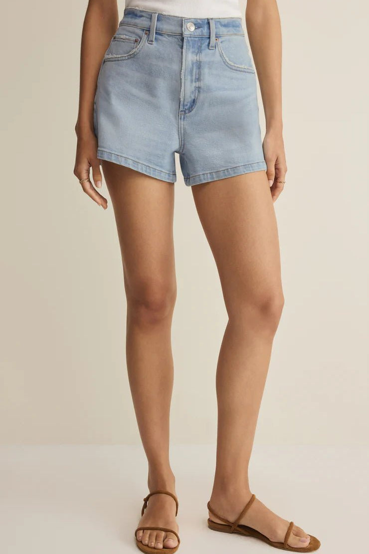 Camila High Rise A Line Short - Etherea - Elk + Elm