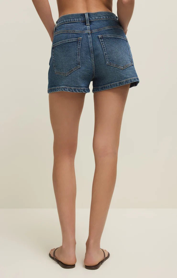 Camilla High Rise A Line Short - Lisbon - Elk + Elm