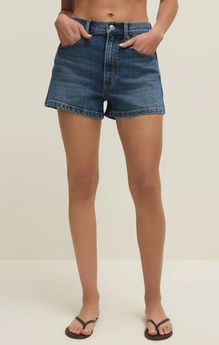 Camilla High Rise A Line Short - Lisbon - Elk + Elm