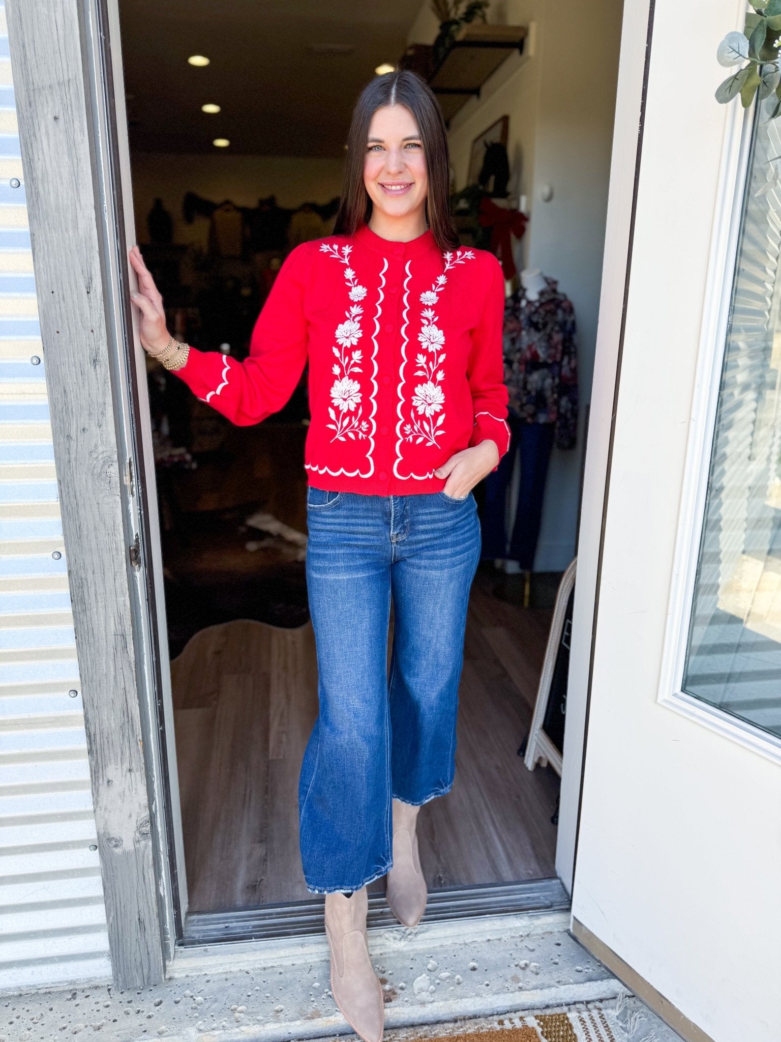 Catherine Cardigan - Elk + Elm