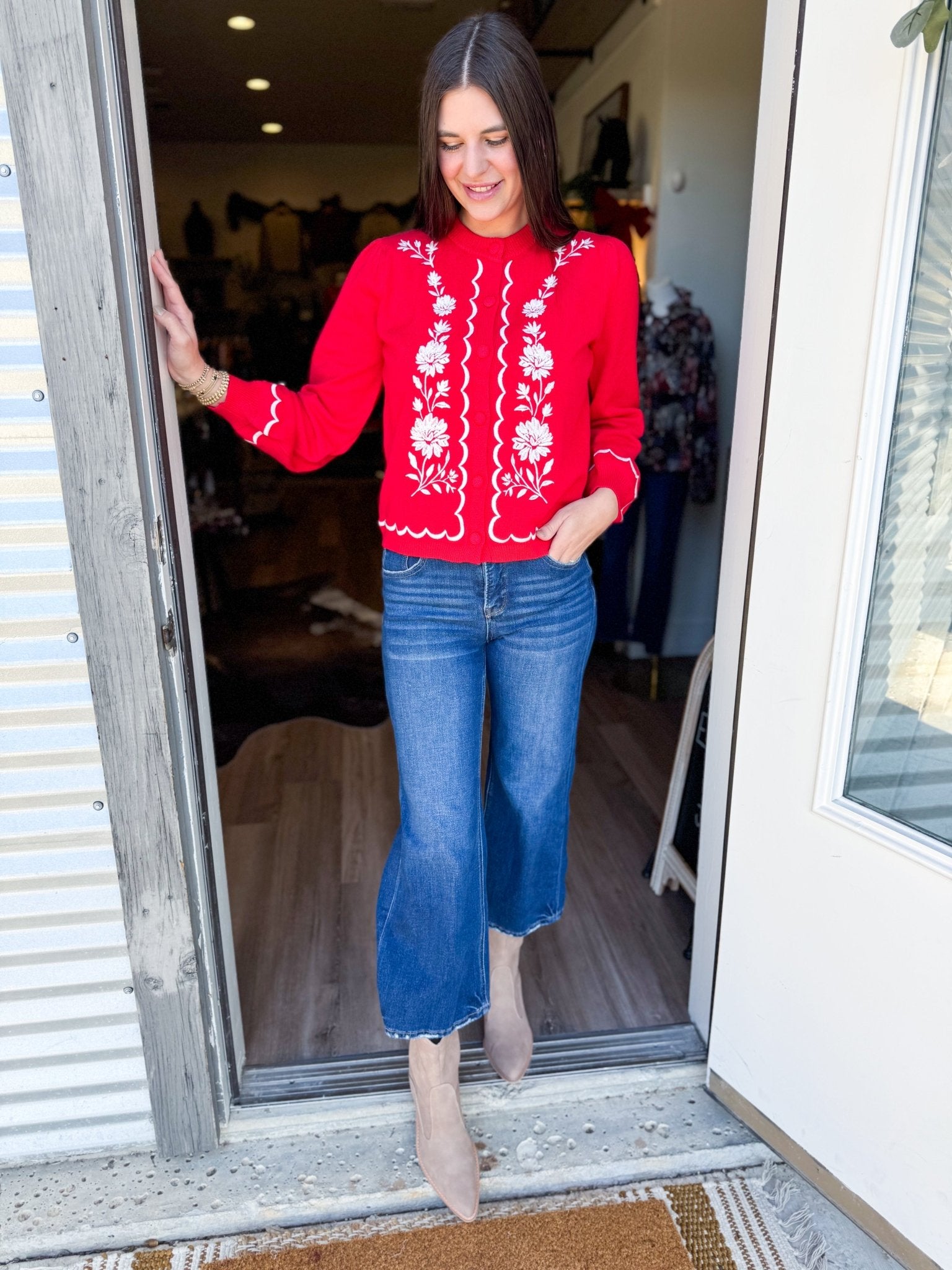 Catherine Cardigan - Elk + Elm