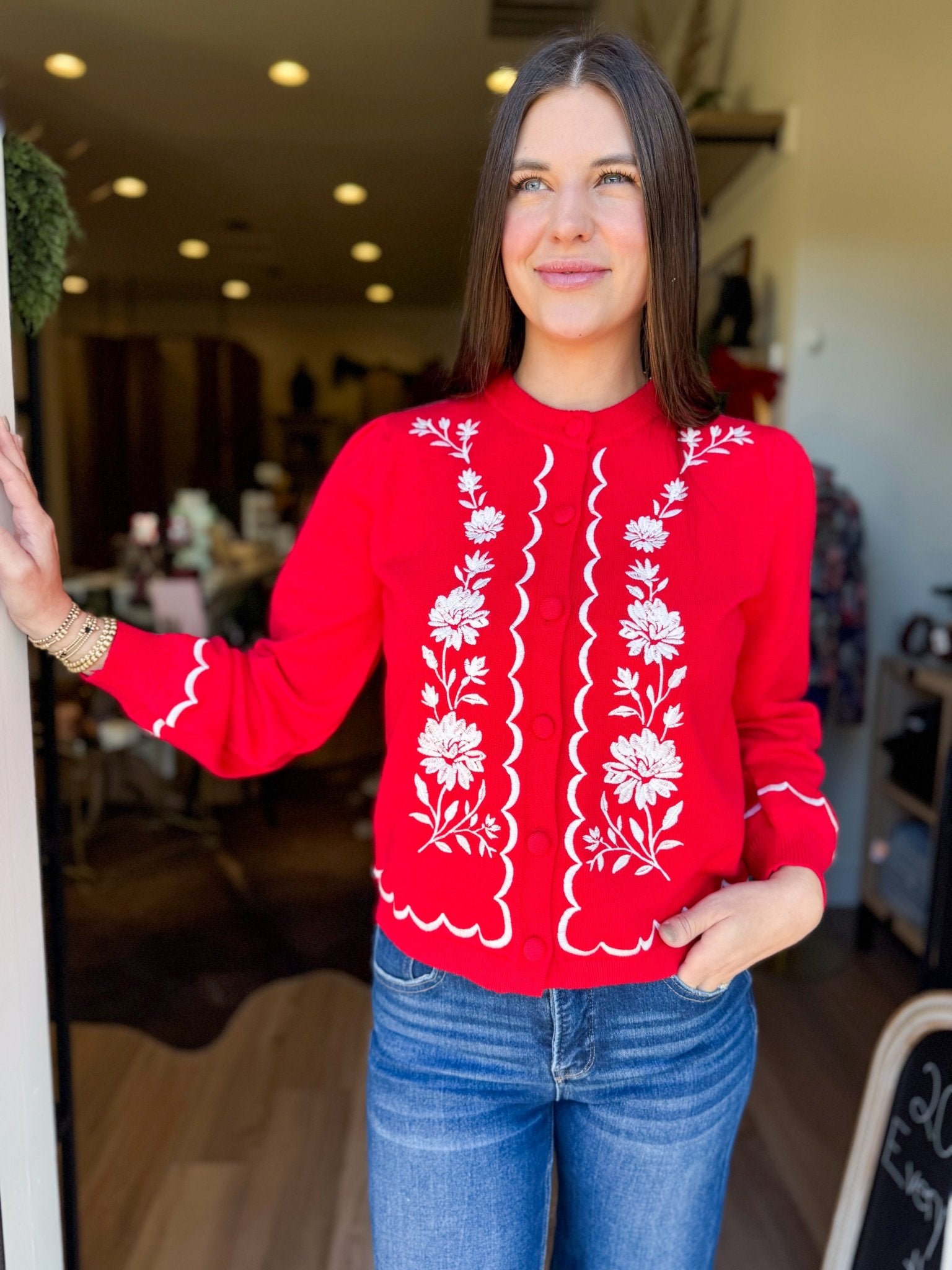 Catherine Cardigan - Elk + Elm
