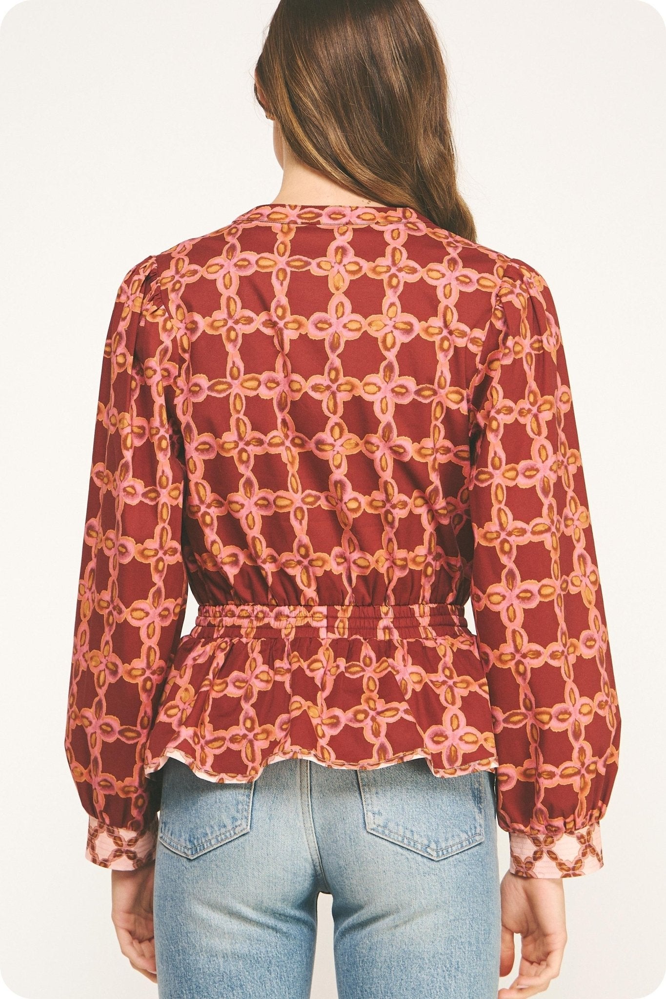 Chance Blouse - Elk + Elm
