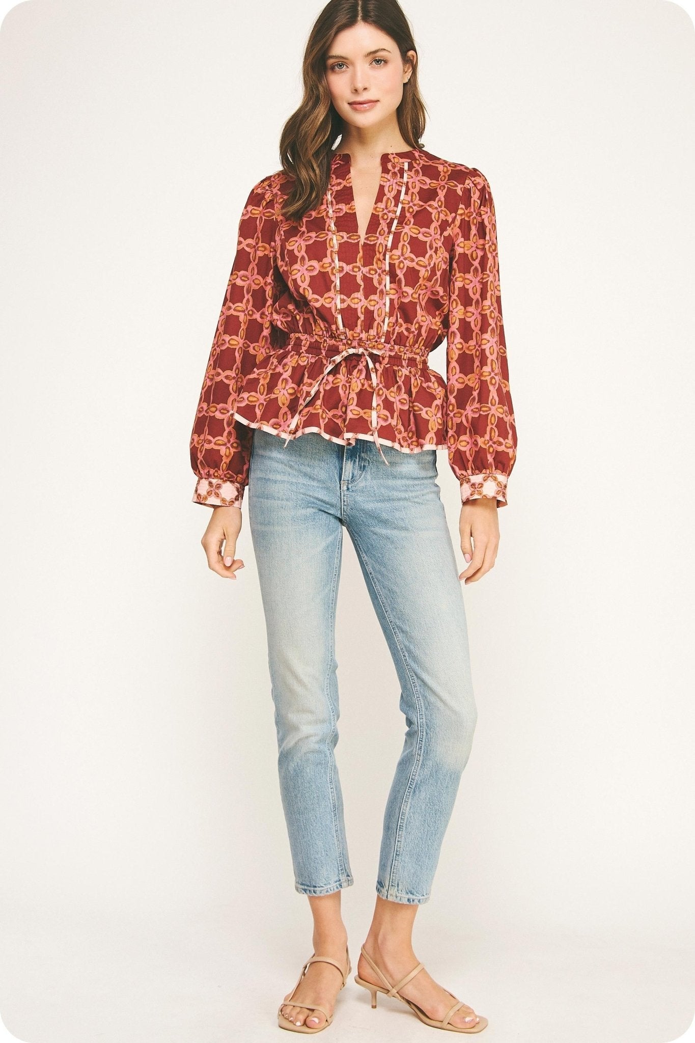 Chance Blouse - Elk + Elm
