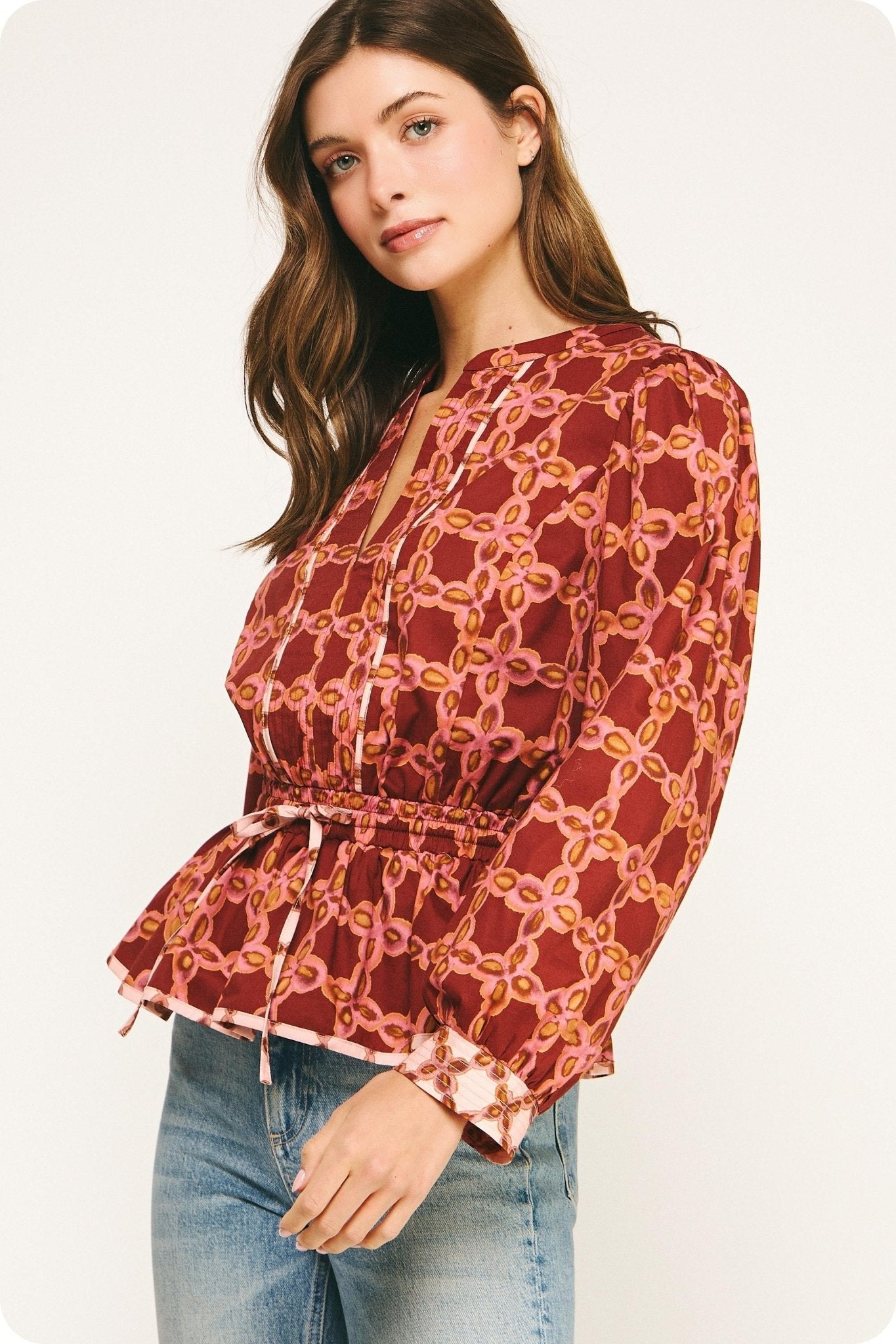 Chance Blouse - Elk + Elm