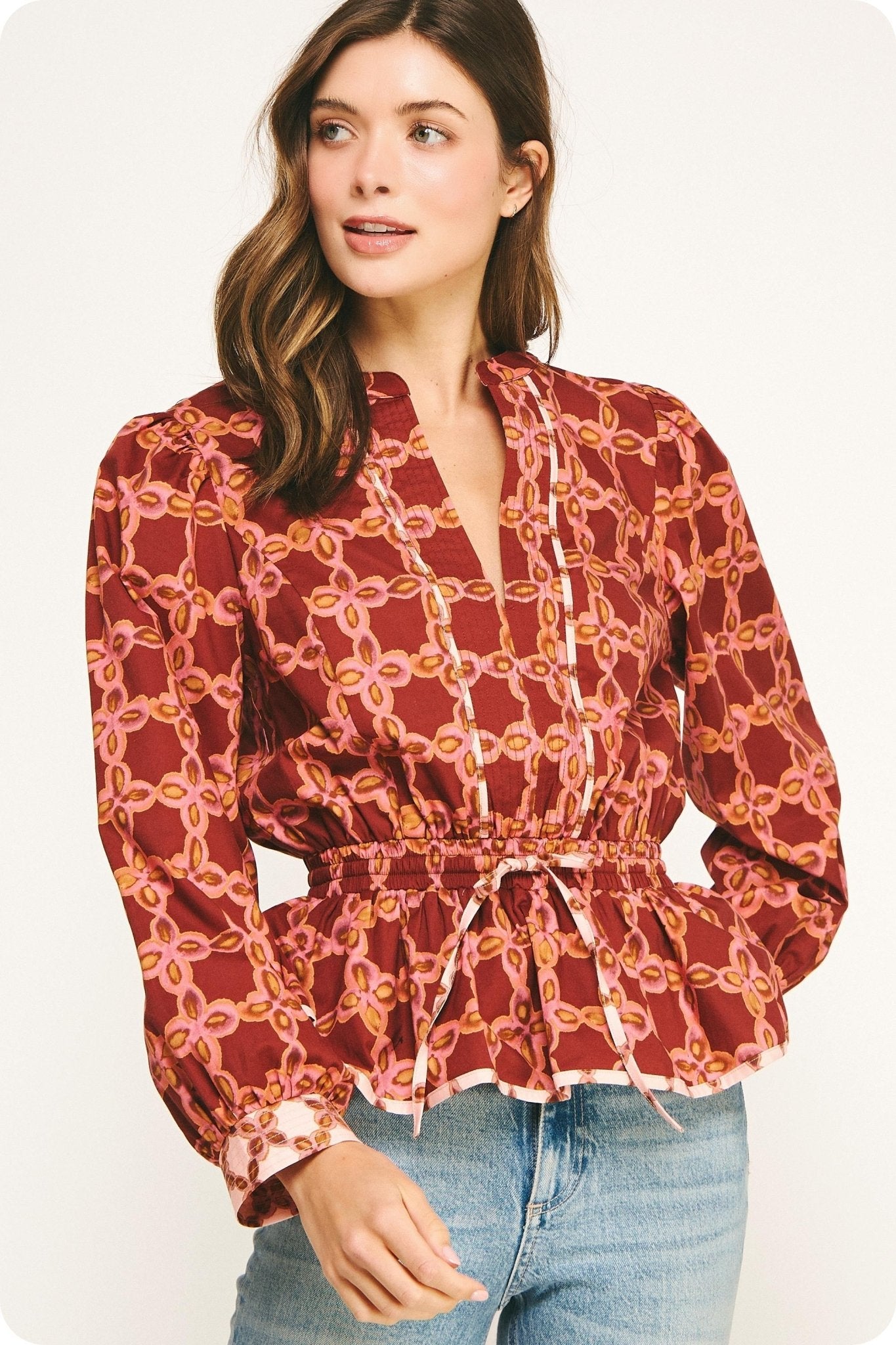 Chance Blouse - Elk + Elm