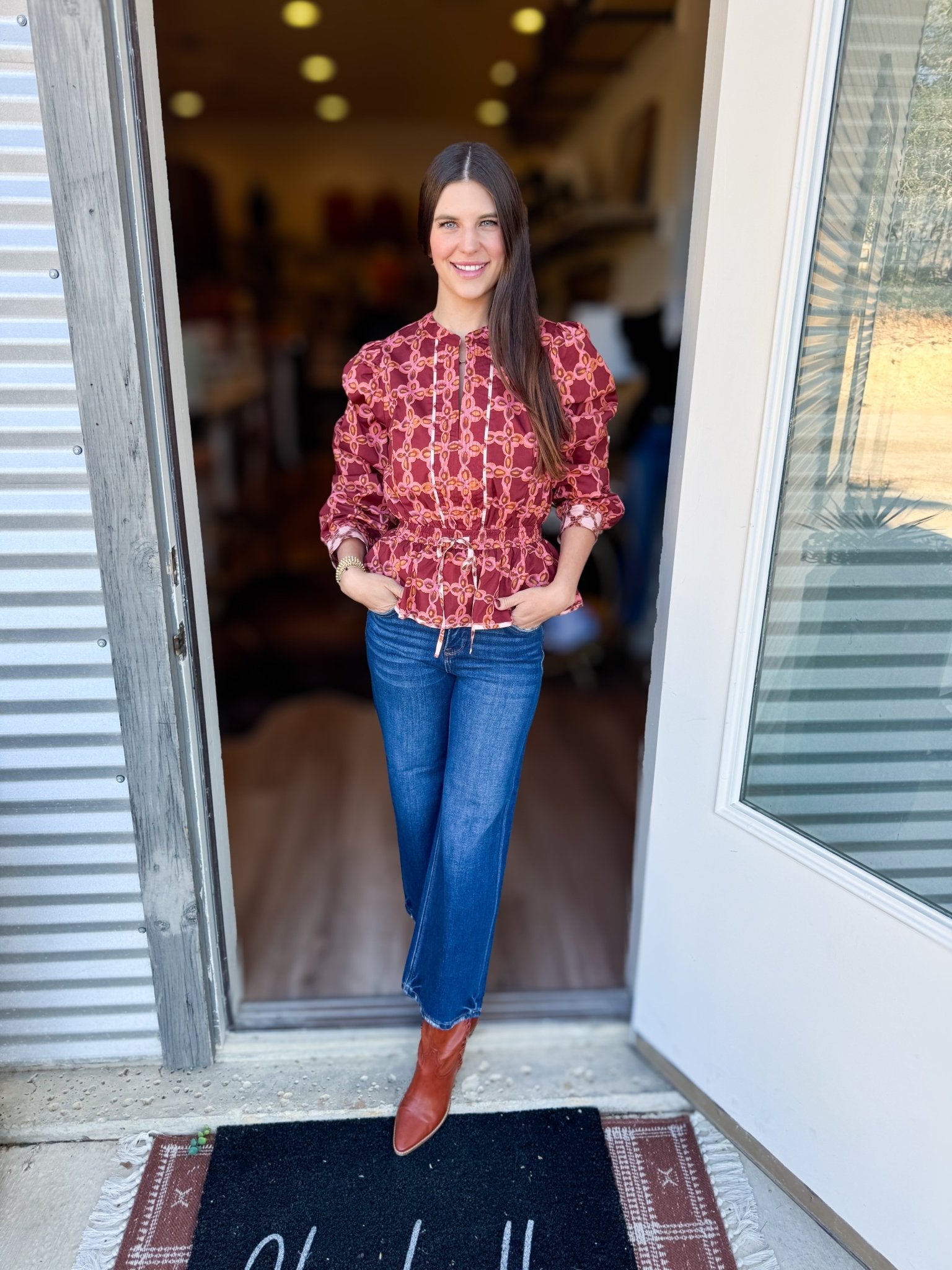 Chance Blouse - Elk + Elm