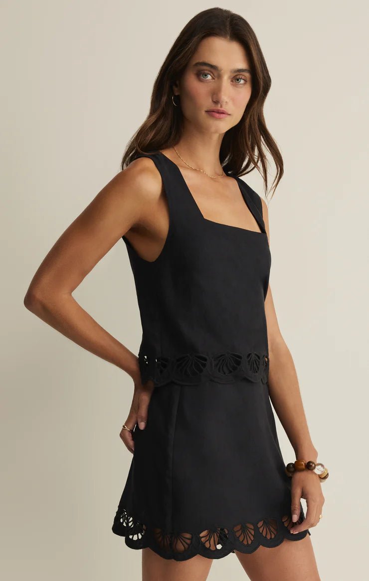 Charlene Embroidery Top - Elk + Elm