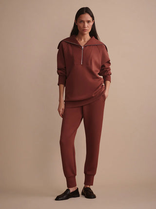 The Slim Cuff Pant - Cinnamon